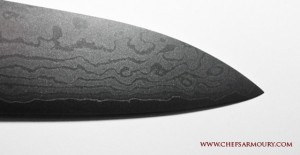 Japanese knife tip