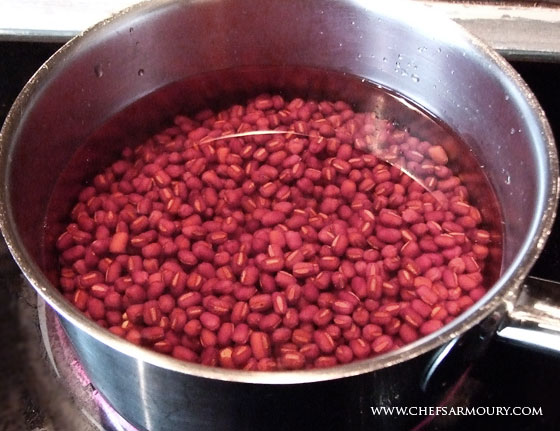 red bean recipe
