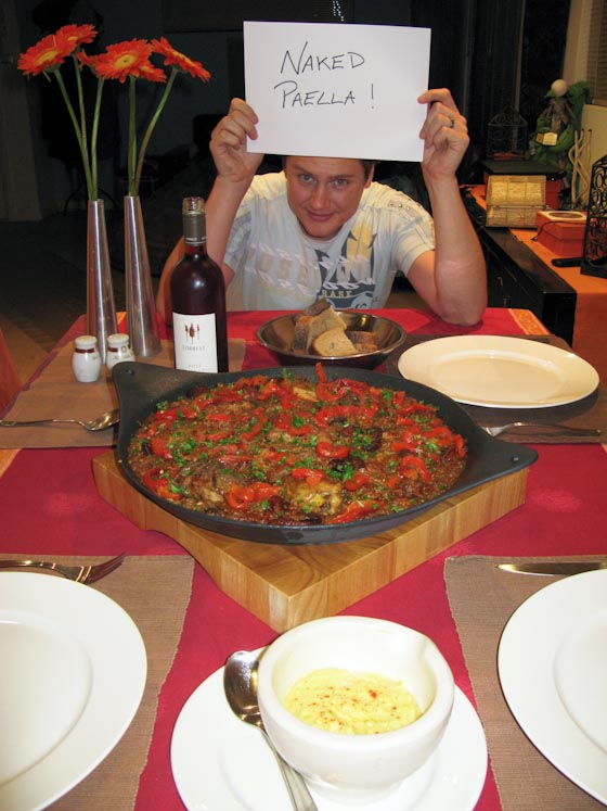 Iron Chef Apron Giveaway winner