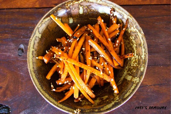 carrot kinpira recipe