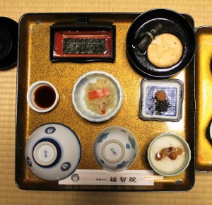 japanese breakfast, fukuchiin, mount koya