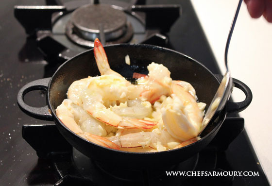 garlic prawns, tapas recipe
