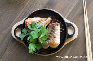 tapas recipe - teriyaki fish