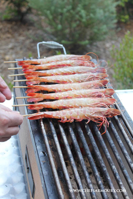 prawns-konro-yakitori-grill Chef's Armoury - Japanese food | Japanese Knives | Travel Japan